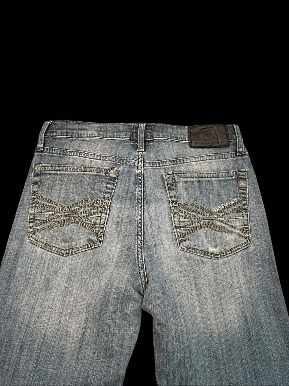 Rock & Republic Straight Leg Fade Wash Men’s Jeans 32x32 RN130273 Casual Denim